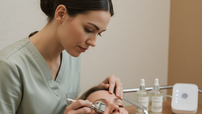 Dermaroller: Gestão de Consultórios, Resultados Clínicos em 30 Dias.