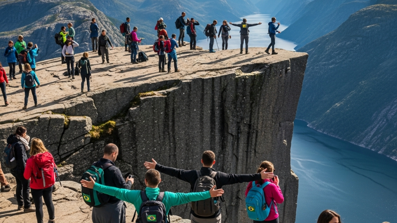 Descobrindo a Beleza Natural da Noruega: Um Guia para Turistas Brasileiros
