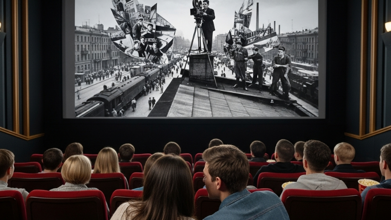 O Reflexo Da Sociedade No Cinema: Análise De Chelovek s kinoapparatom