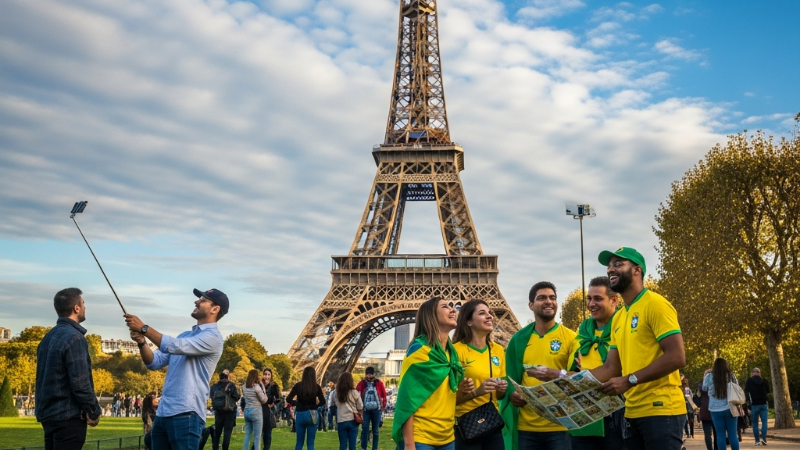 Descobrindo a Elegância da França: Um Guia para Turistas Brasileiros