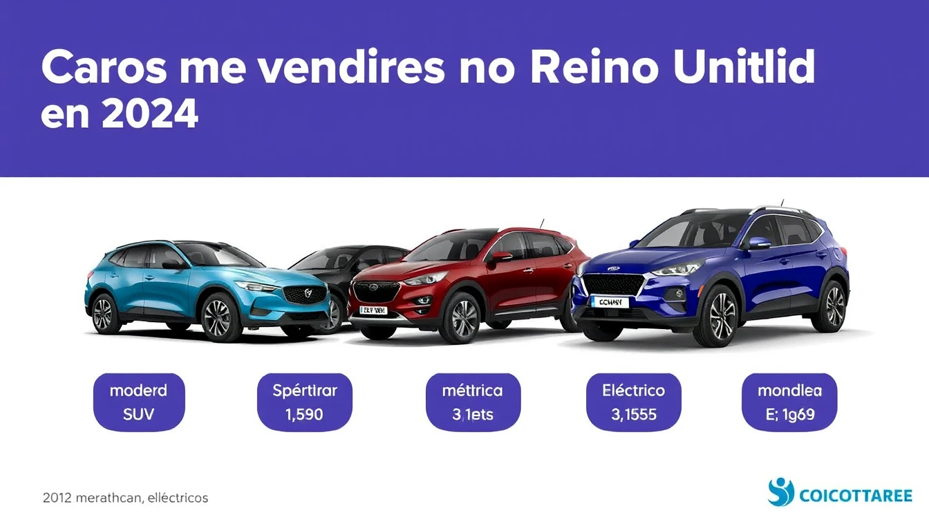 Os carros mais populares do Reino Unido em 2024