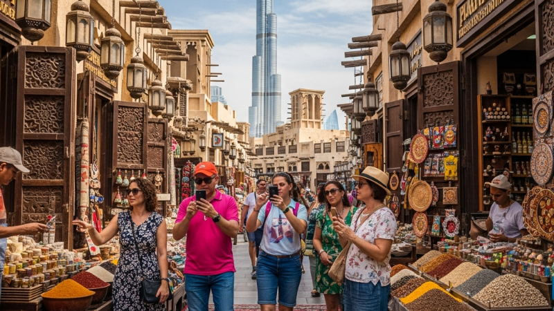 Descobrindo o Luxo e a Cultura nos Emirados Árabes Unidos