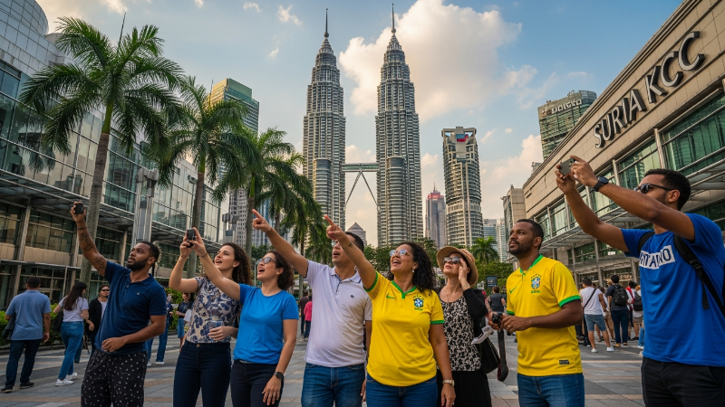 Malásia: Um Destino Turístico Exótico e Sofisticado para Brasileiros