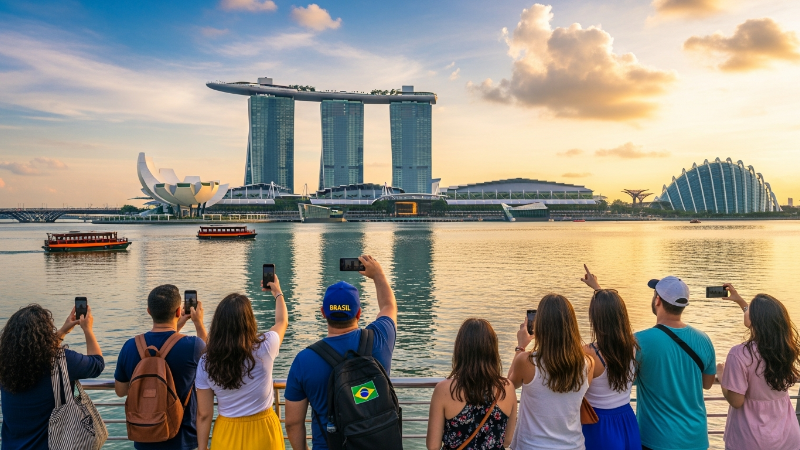 Singapura: Um Destino Turístico de Classe Mundial para Brasileiros