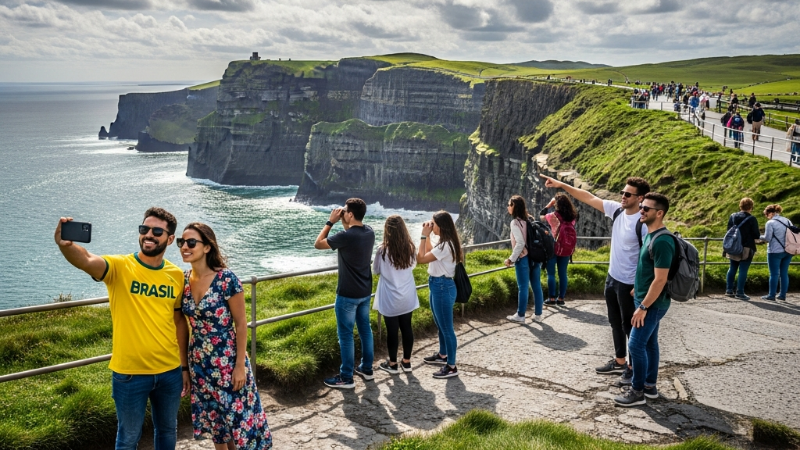 Descobrindo a Magia da Irlanda: Dicas e Roteiros para Turistas Brasileiros