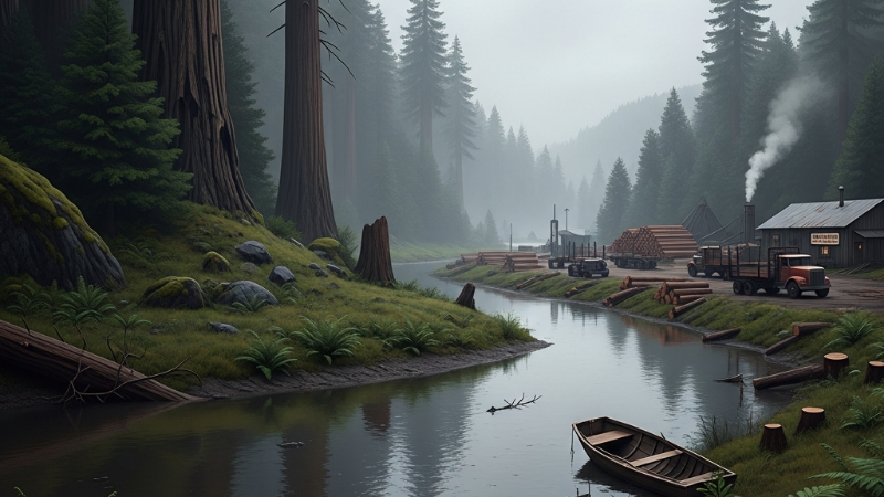 O Poder da Narrativa: Uma Análise de 'Sometimes a Great Notion' de Ken Kesey