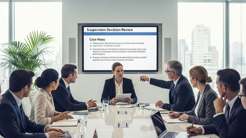 Entendendo o Processo de Suspensão em Organizações