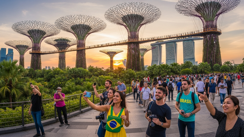 Singapura: Um Destino de Sonho para Turistas Brasileiros