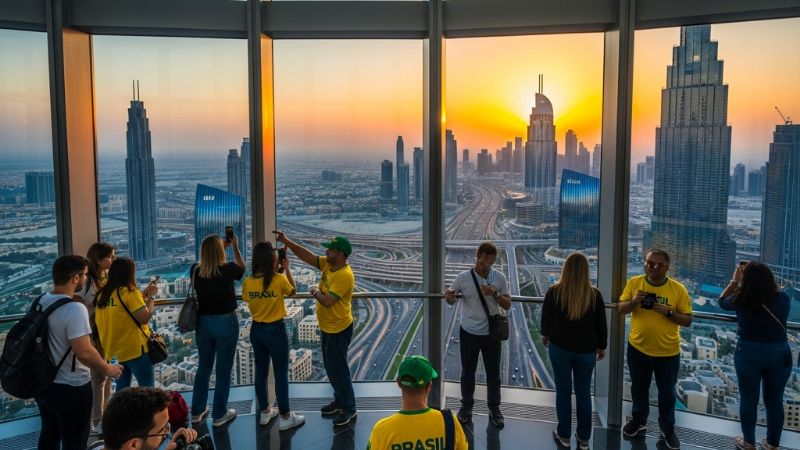 Descobrindo os Encantos dos Emirados Árabes Unidos: Um Guia para Turistas Brasileiros