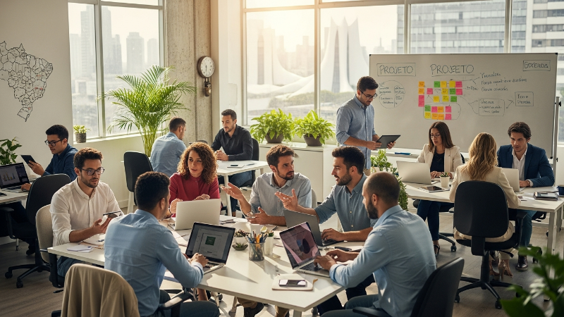 A Eficiência do Trabalho em Equipes: Como a Colaboração Pode Levar ao Sucesso