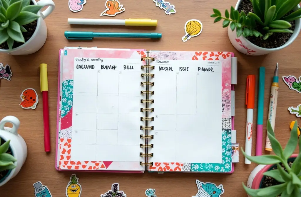 Agenda Criativa: Organize com Estilo