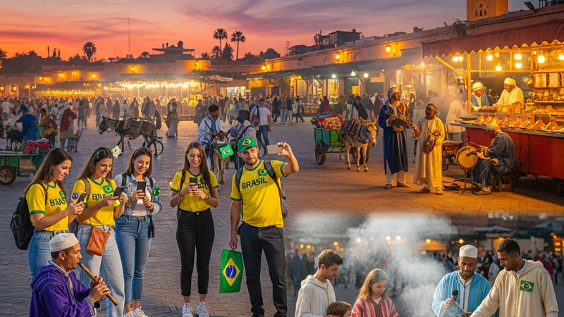 Descobrindo o Encanto de Marrocos: Um Guia para Turistas Brasileiros