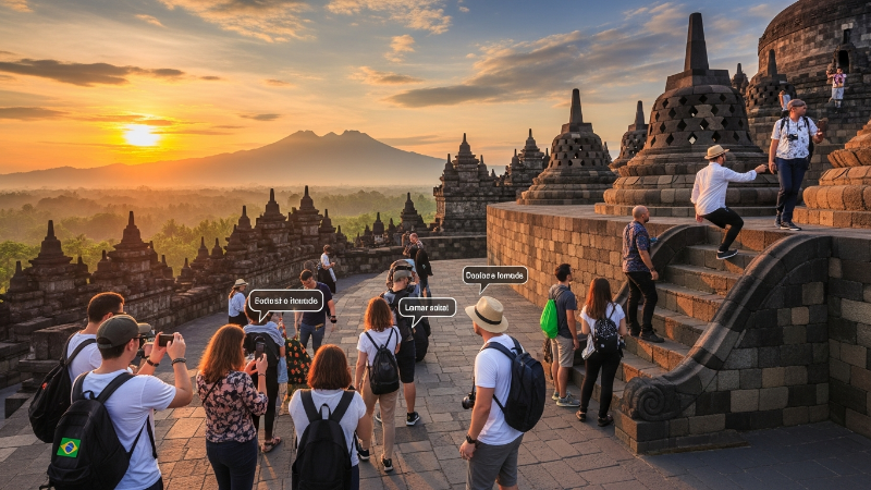 Descobrindo o Encanto da Indonésia: Um Guia para Turistas Brasileiros