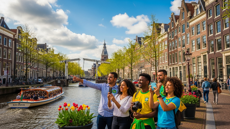 Descobrindo a Holanda: Um Destino Turístico Único para Brasileiros