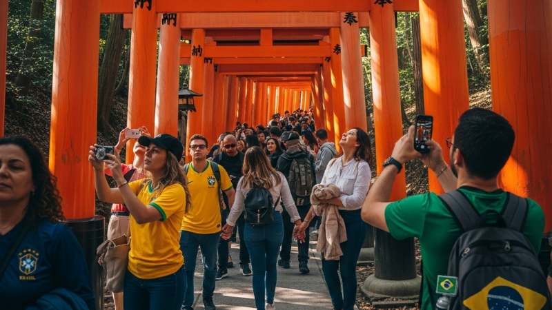 Descobrindo o Japão: Um Destino Único para Turistas Brasileiros