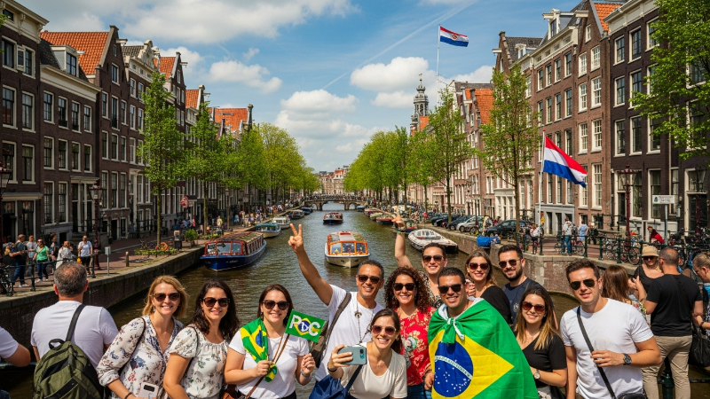 Descobrindo a Beleza da Holanda: Um Roteiro Personalizado para Turistas Brasileiros