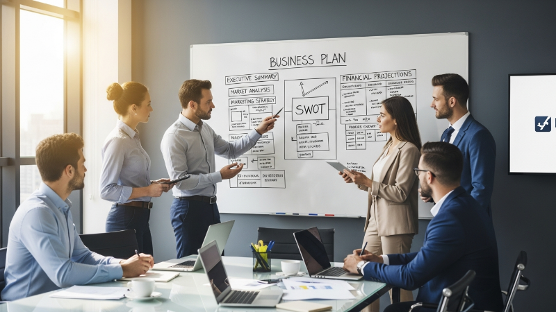 Construindo o Sucesso: Um Guia Completo para o Modelo de Plano de Negócios