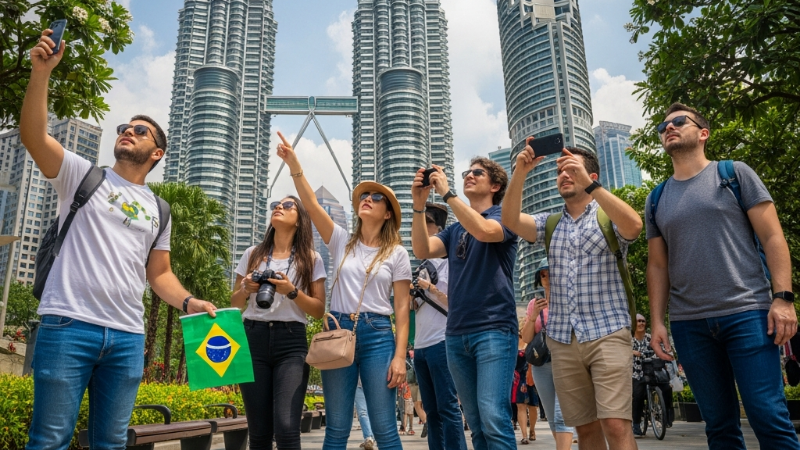 Malásia: Um Destino Turístico Atrativo para Brasileiros