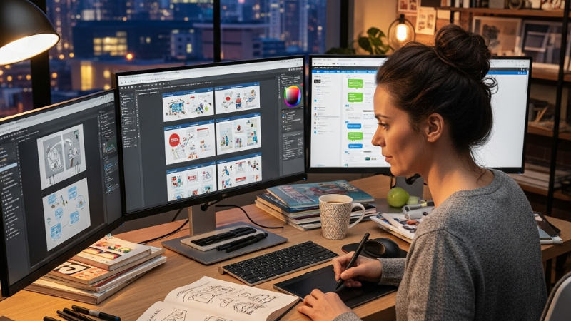 Desbloqueie Sua Criatividade com o Curso de Design Gráfico: Oportunidades e Tendências no Mercado