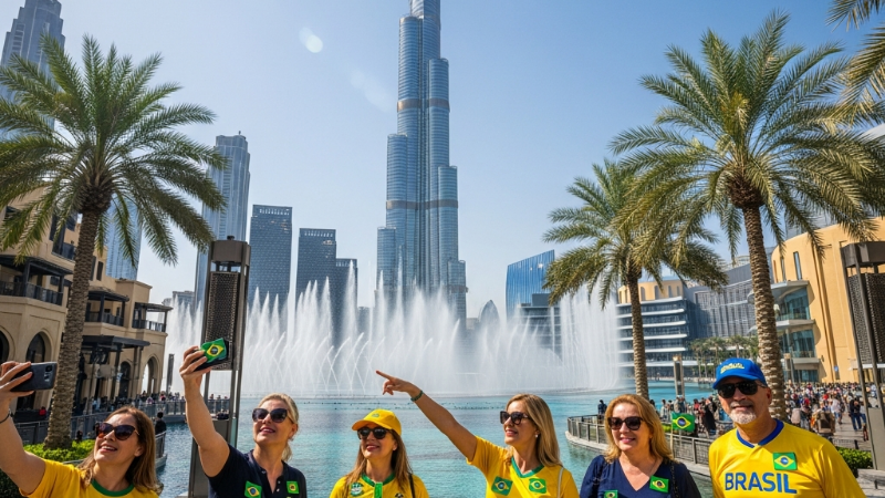 Descobrindo os Encantos dos Emirados Árabes Unidos: Um Guia para Viajantes Brasileiros
