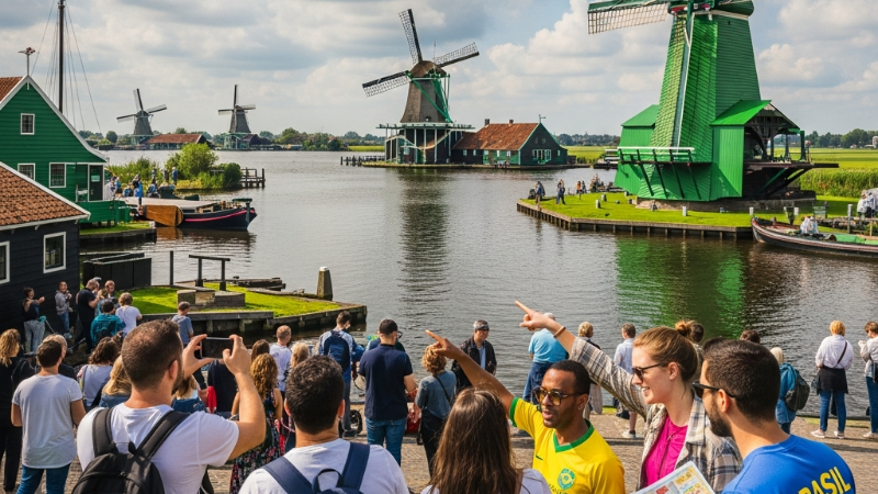 Descobrindo a Beleza da Holanda: Um Guia para Turistas Brasileiros