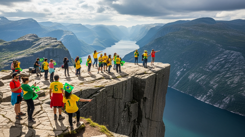 Descobrindo a Beleza Natural da Noruega em Estilo Luxuoso