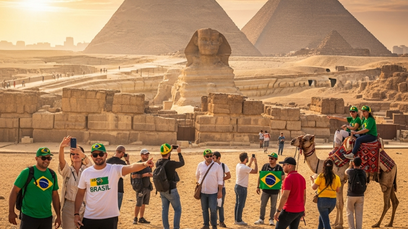 Descobrindo o Egito: Um Destino de Sonho para Turistas Brasileiros