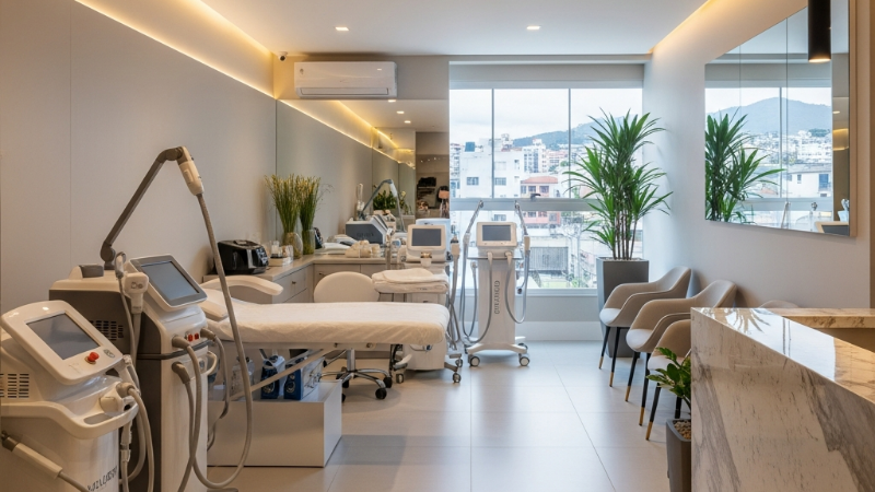 Evolução da Estética em São Vicente: Equipamentos Modernos e Estratégias de Sucesso