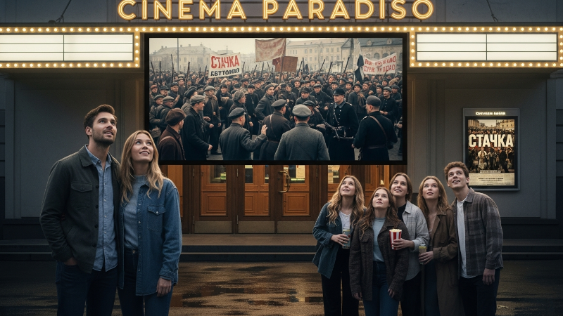 A Greve de Sergei Eisenstein: Um Clássico do Cinema Mundial