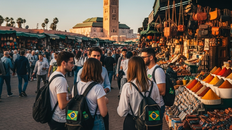 Descobrindo o Encanto do Marrocos: Um Guia para Turistas Brasileiros