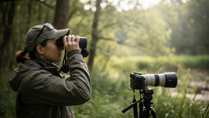 O Mundo dos Binóculos: Encontrando o Par Perfeito para Observar Aves ou Esportes