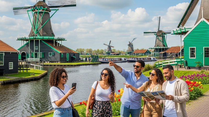 Desvendando a Holanda: Um Destino Sofisticado e Luxuoso para Turistas Brasileiros
