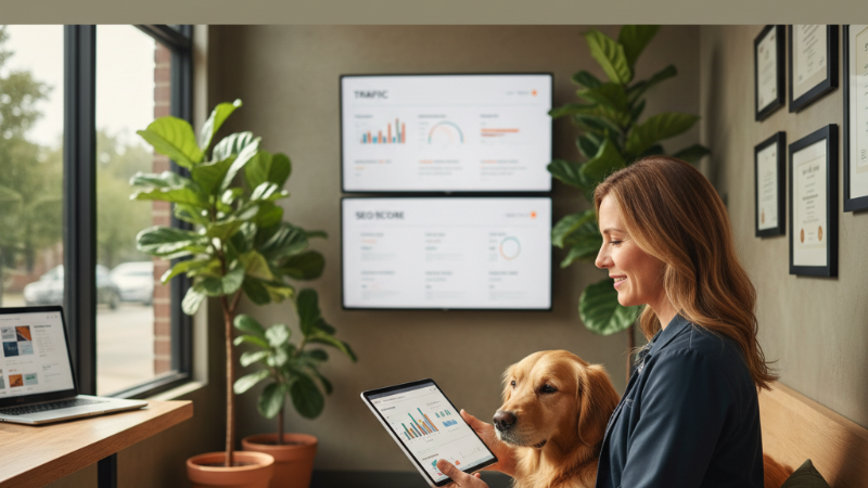 Otimização de Landing Pages para Clínicas Veterinárias: Redução de 35% no CAC com SEO em 2025