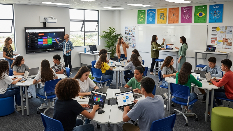 Educação de Qualidade: Desafios e Oportunidades no Ensino Médio