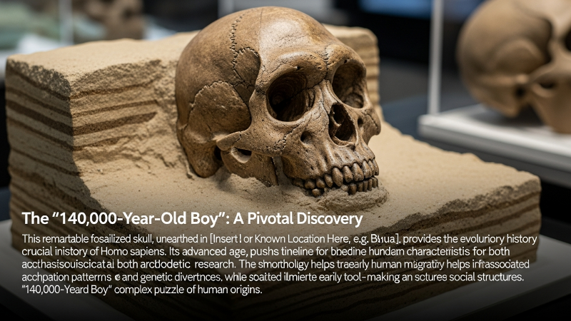 Descoberta Arqueológica: O Menino de 140 Mil Anos