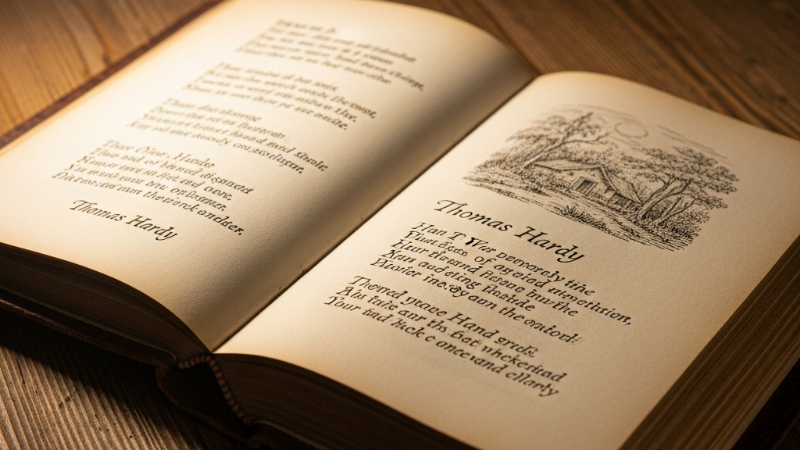 A Influência de Thomas Hardy na Literatura Mundial: Uma Análise de 'Poems of the Past and Present'