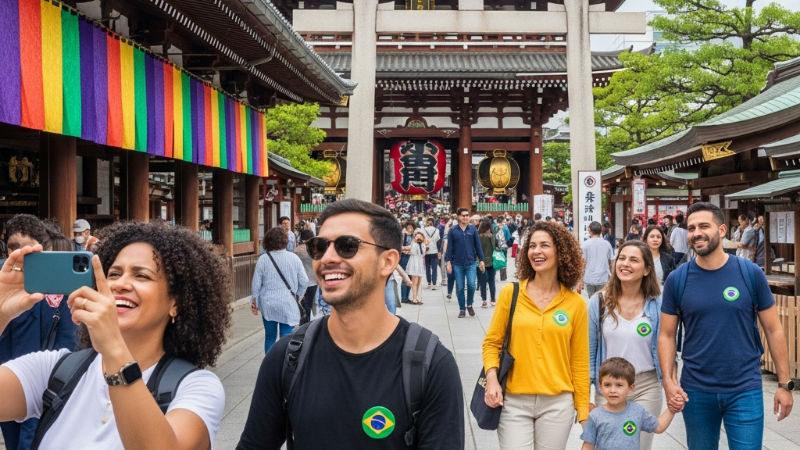 Descobrindo o Japão: Um Guia Prático para Turistas Brasileiros