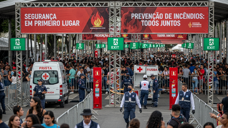 Prevenção e Segurança em Eventos: Como Evitar Incêndios e Garantir a Integridade dos Participantes