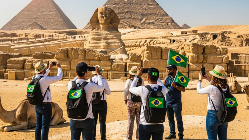 Descobrindo o Egito: Um Destino de Sonho para Turistas Brasileiros