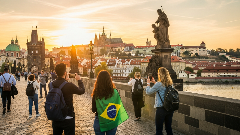 Descobrindo a República Tcheca: Um Destino Encantador para Turistas Brasileiros