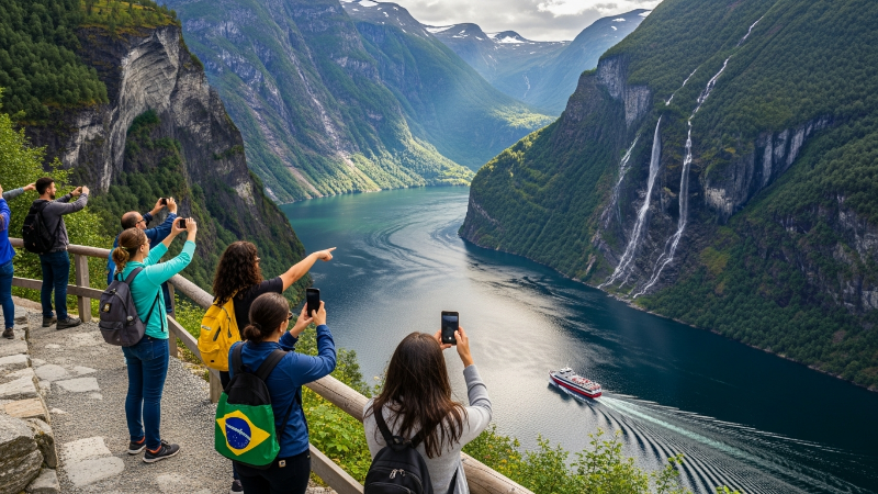 Descubra a Beleza e a Segurança da Noruega em Sua Próxima Viagem