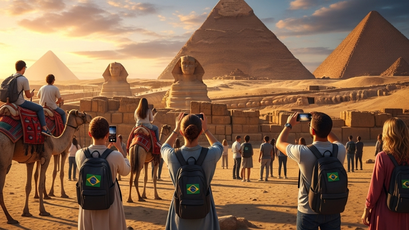 Descobrindo o Egito: Um Destino de Sonho para Turistas Brasileiros