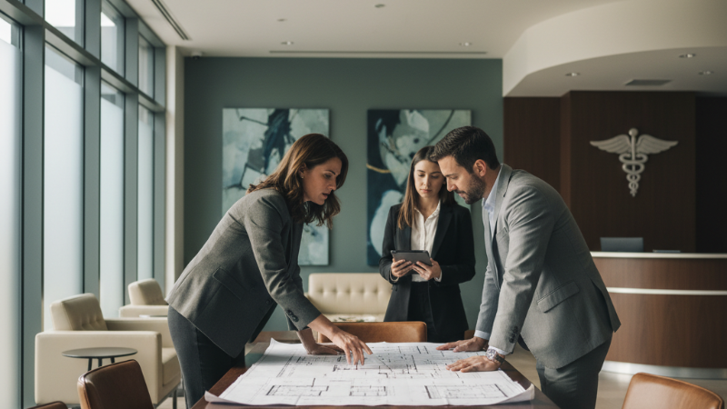 Estratégias de captação imobiliária digital para clínicas: atração validada.