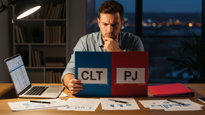 Escolhendo o Caminho Certo: Contratar Funcionário CLT ou PJ?