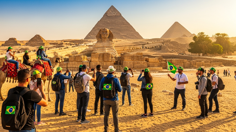 Descobrindo o Egito: Um Destino de Sonho para Turistas Brasileiros