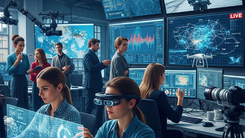 O Poder da Informação: Como a Tecnologia Revolucionou a Cobertura Jornalística