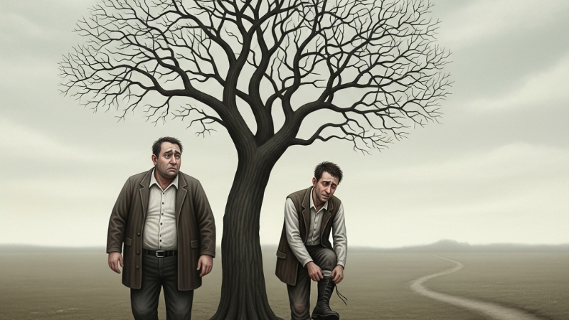 A Atemporalidade de Esperando Godot: Uma Análise da Obra-Prima de Samuel Beckett