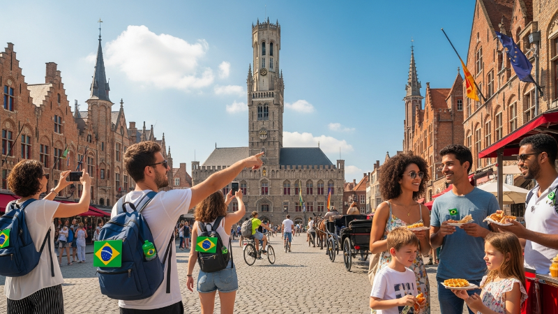Descobrindo a Magia da Bélgica: Um Destino Romântico para Casais