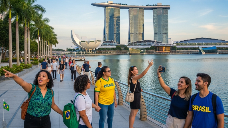 Descobrindo o Encanto de Singapura: Um Guia para Turistas Brasileiros