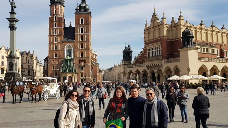 Descobrindo a Beleza e a Riqueza da Polônia: Um Guia para Turistas Brasileiros